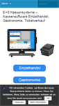 Mobile Screenshot of pos-software.de