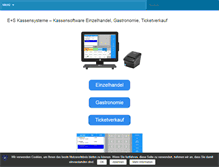 Tablet Screenshot of pos-software.de